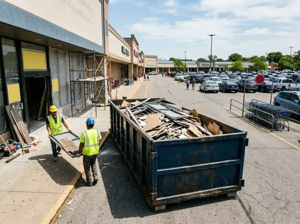 retail-store-renovation-debris-003 — frequently asked questions, Roll-off Dumpster Rentals in Commerce, OK
